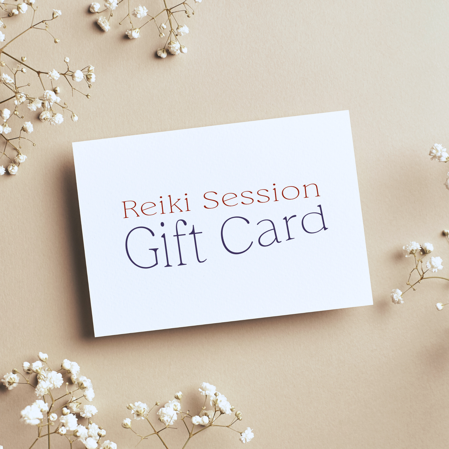 Reiki Session Gift Card