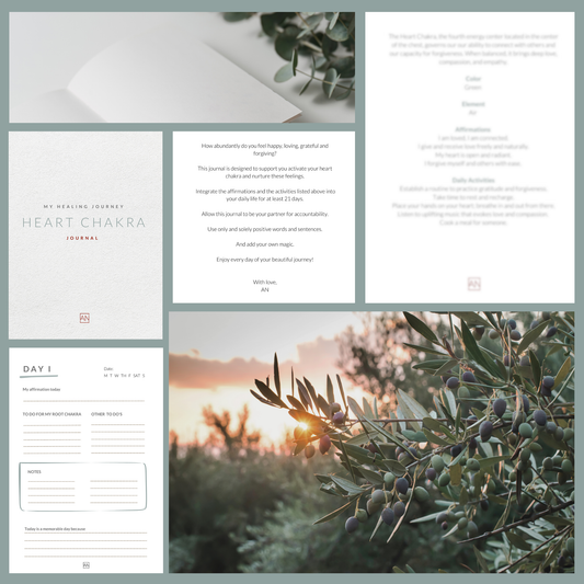 Heart Chakra Journal – Cultivate Love and Connection