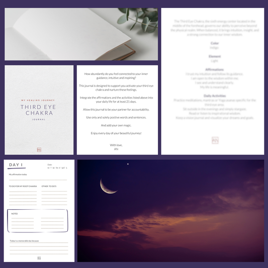 Third Eye Chakra Journal – Awaken Intuition and Inner Clarity